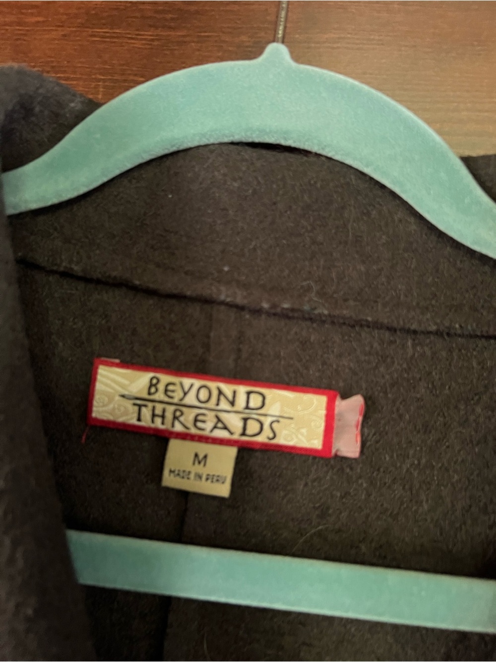 Beyond Threads Alpaca jacket medium - Picture 3 of 5